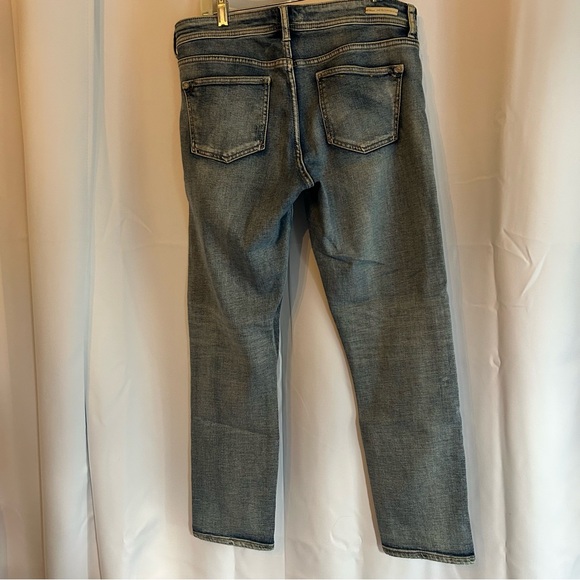 Pilcro & the Letterpress Floral-Bordado Novio Embroidered Boyfriend Jeans US 28 - Picture 8 of 16